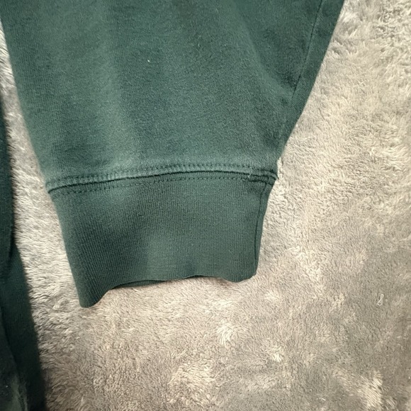 Lands' End Unisex 2XL Dark Green LS Cotton Crewneck Shirt SEE DESCRIPTION - Picture 10 of 15